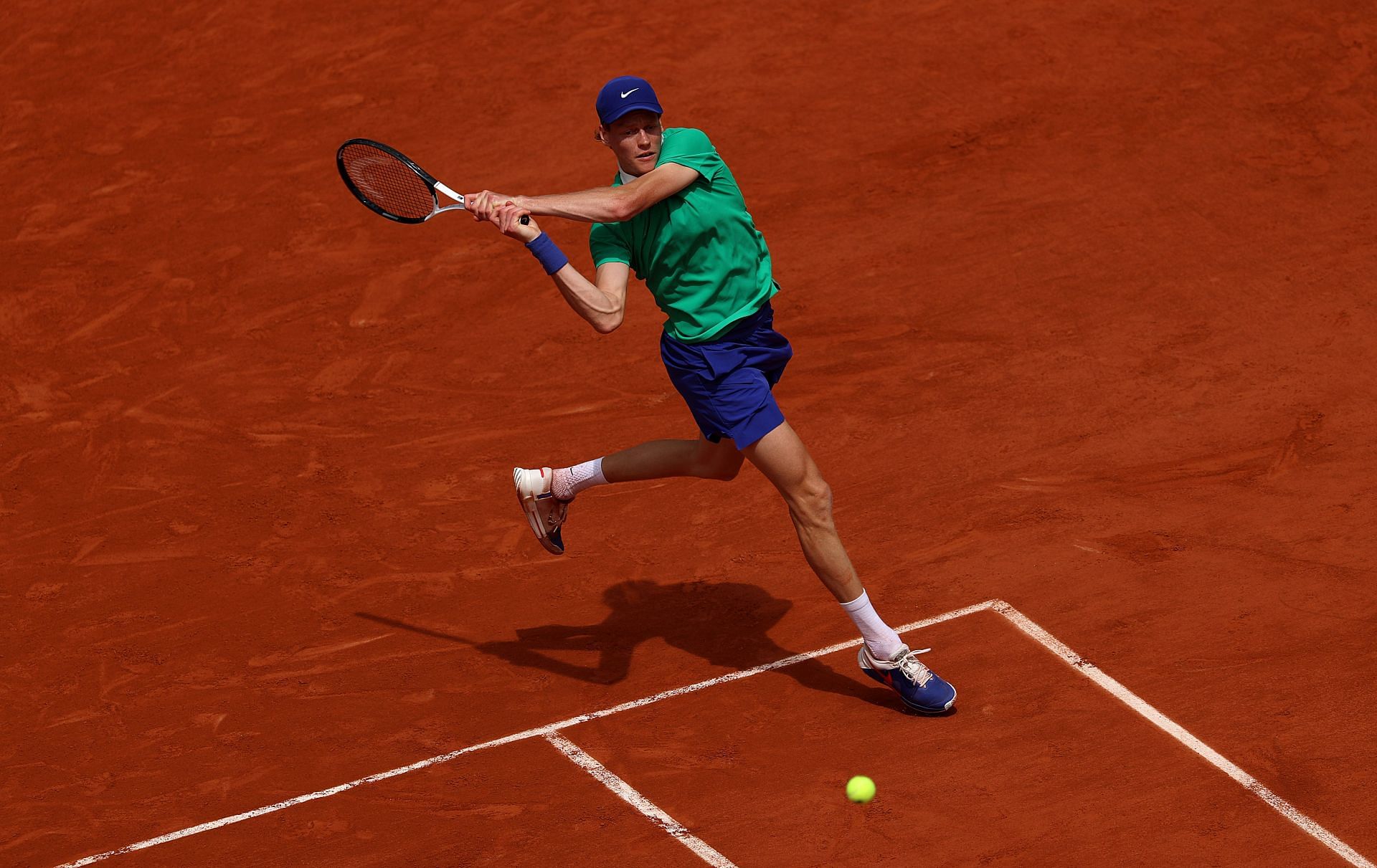 Jannik Sinner at the 2025 French Open - Day Five - Source: Getty